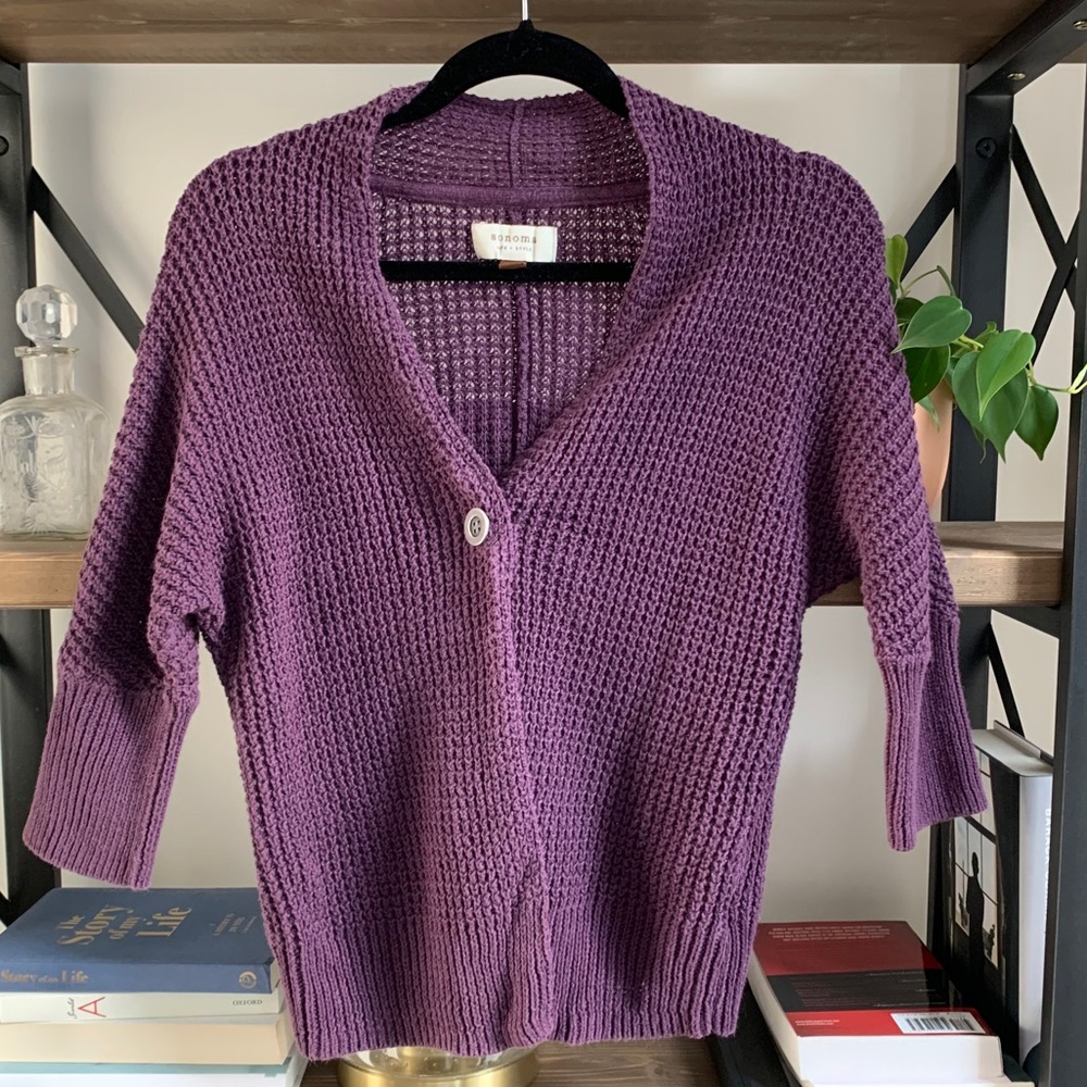 Purple Sonoma Knit Sweater
